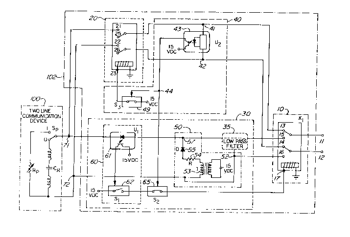 A single figure which represents the drawing illustrating the invention.